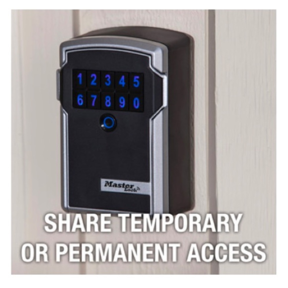 MasterLocks Bluetooth Wall Mount Lock Box - Picture 3 of 5
